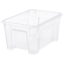 Pojemnik Do Przechowywania 5L Bez Pokrywki Przezroczysty Samla