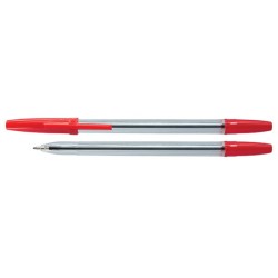 Długopis Office Products, 1,0Mm, Czerwony, 17015211-04