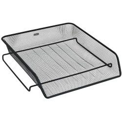 Półka Na Dokumenty Grand A4 Metalowa Czarna