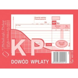 Kp - Dowód Wpłaty A6 (Wielokopia)