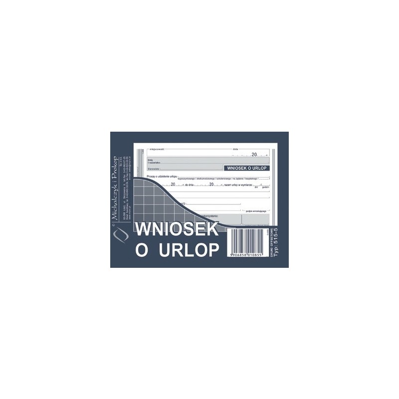 Wniosek O Urlop A6 (Offset)