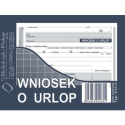 Wniosek O Urlop A6 (Offset)