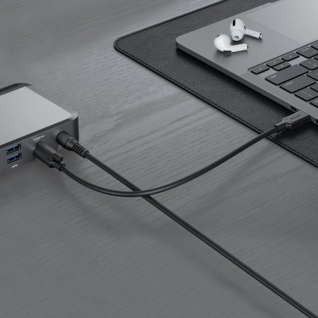 Alogic Dx3 Przewodowa Usb 3.2 Gen 1 (3.1 Gen 1) Type-C Czarny, Szary