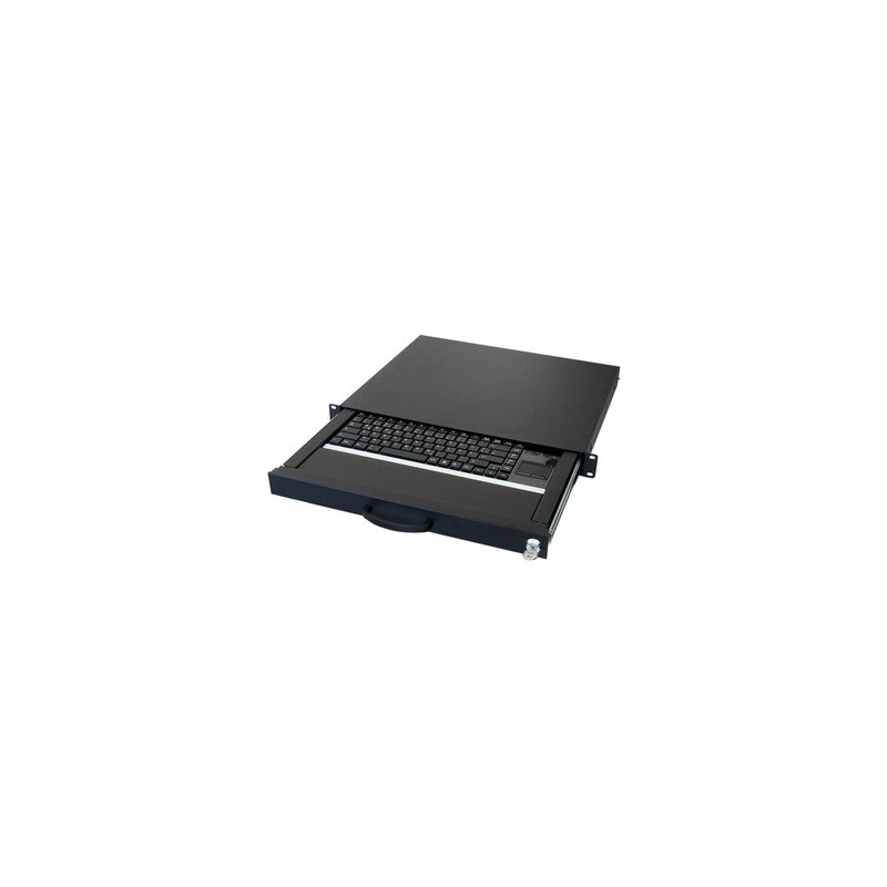 Aixcase Aix-19K1Ukustp-B Klawiatura Usb Qwerty Us English Czarny