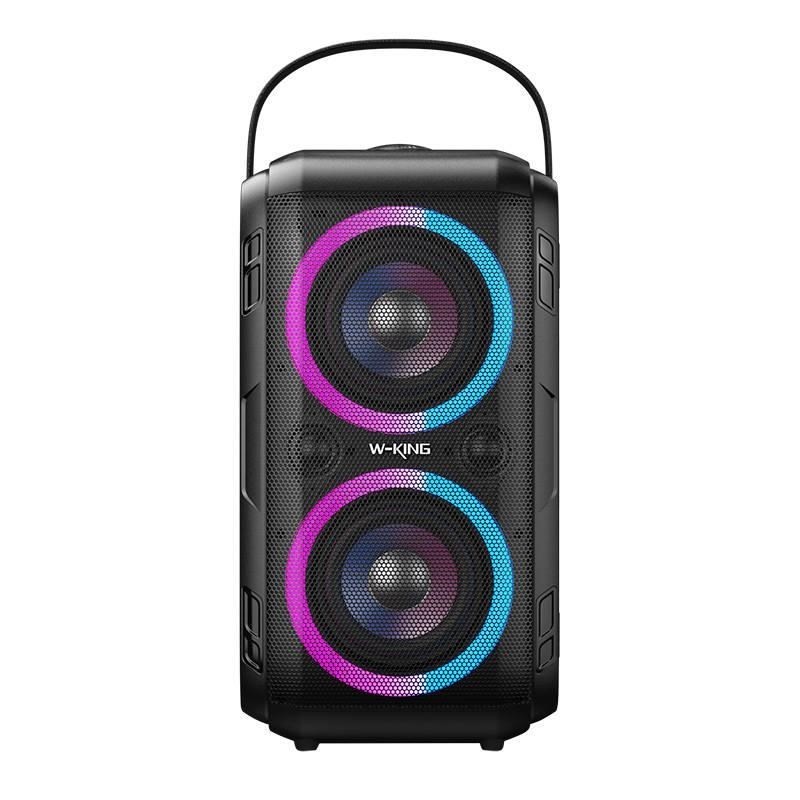 Głośnik Bezprzewodowy Bluetooth W-King T9-2 80W Czarny