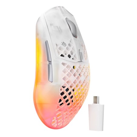 Steelseries Aerox 3 Wireless Gen 2 Myszka Gaming Po Prawej Stronie Rf Wireless + Bluetooth Optyczny 26000 Dpi