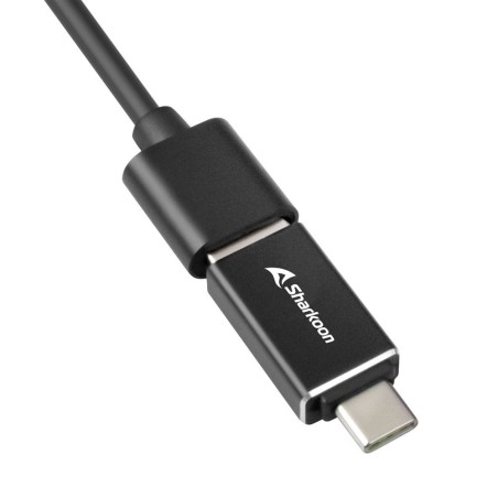 Sharkoon 4044951037575 Stacja Dokująca Bezprzewodowy Usb 3.2 Gen 1 (3.1 Gen 1) Type-C Czarny