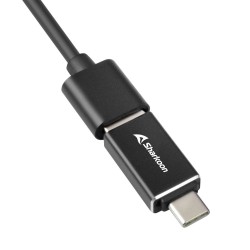 Sharkoon 4044951037575 Stacja Dokująca Bezprzewodowy Usb 3.2 Gen 1 (3.1 Gen 1) Type-C Czarny