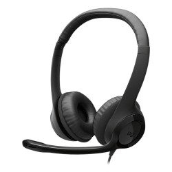Logitech H390 Usb Zestaw Słuchawkowy Przewodowa Opaska Na Głowę Połączenia/Muzyka Usb Type-C Czarny