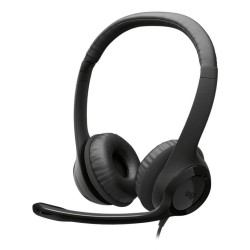 Logitech H390 Usb Zestaw Słuchawkowy Przewodowa Opaska Na Głowę Połączenia/Muzyka Usb Type-C Czarny