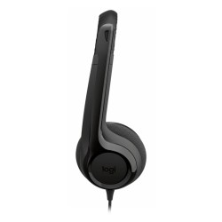 Logitech H390 Usb Zestaw Słuchawkowy Przewodowa Opaska Na Głowę Połączenia/Muzyka Usb Type-C Czarny