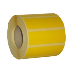 Etykieta Rola Dotts 60X40 (4 Rolek) Termiczna Żółta Nawój 1000Szt.