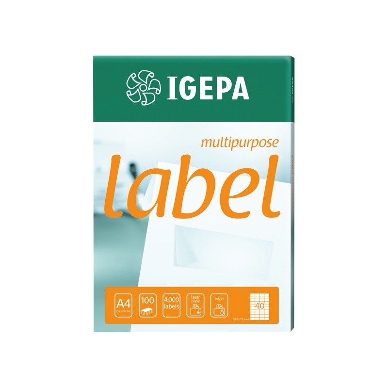 Etykieta Samoprzylepna 52.5X29.7Mm (100Sztuk) Contilabel Ea525X297