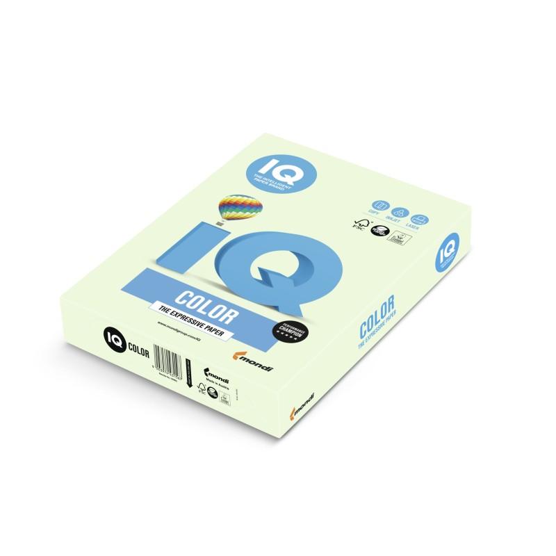 Papier Xero Iq Color A4 80G 500 Ark. Zielony Gn27