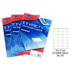 Etykiety Samoprzylepne 70X41 Mm Grand 150-1042 No. 015 (100Ark)