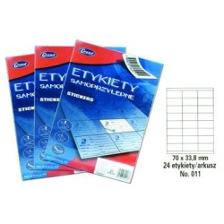 Etykiety Samoprzylepne No. 011 70X33,8 Mm Grand 150-1038