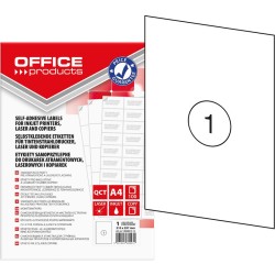 Etykiety Office Products A4 210X297Mm Białe (100)