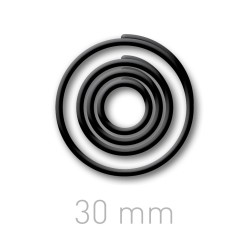 Pierścienie Wzmacniające, Etykiety Samoprzylepne, Kółko Do Oprawy Dokumentów Opus O.easyring 30 Mm, 60 Szt./Op. Czarny