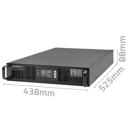 Zasilacz Awaryjny Ups Do Rack 2.4Kva, 2400W, Power Factor 1.0, Lcd, Epo, Usb, On-Line