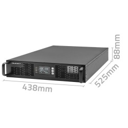 Zasilacz Awaryjny Ups Do Rack 2.4Kva, 2400W, Power Factor 1.0, Lcd, Epo, Usb, On-Line