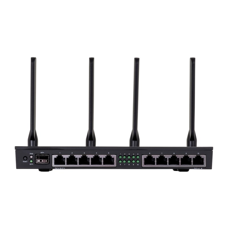 Router Wifi 5 Mikrotik Rb4011Igs+5Hacq2Hnd-In 2,4Ghz(2X2)/5Ghz(4X4) 11P