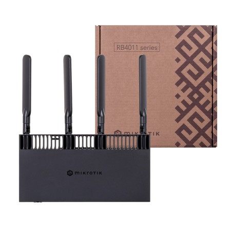 Router Wifi 5 Mikrotik Rb4011Igs+5Hacq2Hnd-In 2,4Ghz(2X2)/5Ghz(4X4) 11P