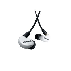 Shure Se215Dywh+Uni-Efs - Słuchawki Douszne Aonic215 Z Pojedynczym Przetwornikiem I Kablem 3.5Mm (Białe)
