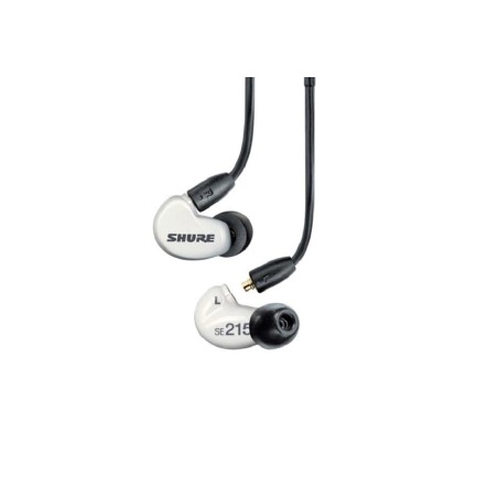 Shure Se215Dywh+Uni-Efs - Słuchawki Douszne Aonic215 Z Pojedynczym Przetwornikiem I Kablem 3.5Mm (Białe)