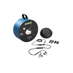 Shure Se215Dywh+Uni-Efs - Słuchawki Douszne Aonic215 Z Pojedynczym Przetwornikiem I Kablem 3.5Mm (Białe)