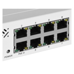 Switch Mikrotik Css610-8G-2S+In 10P  Managed Gigabit/10G
