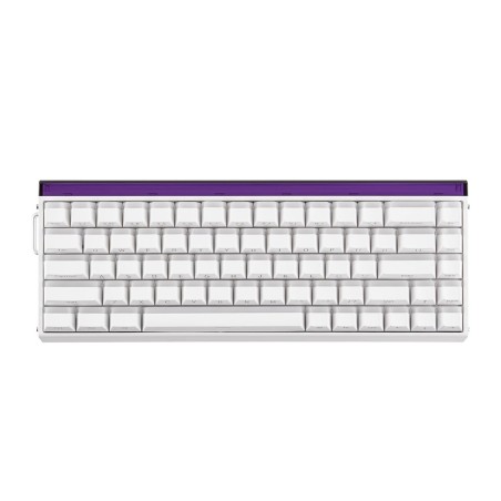 Klawiatura Gasket Hero68He White Light House Jade King Switch Rgb Aula