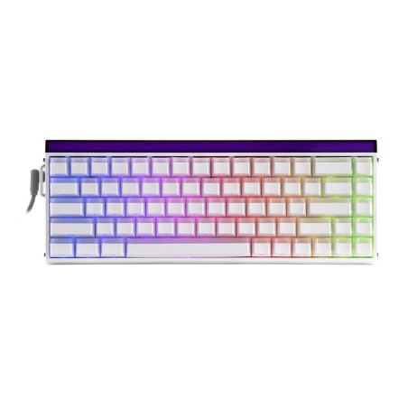 Klawiatura Gasket Hero68He White Light House Jade King Switch Rgb Aula
