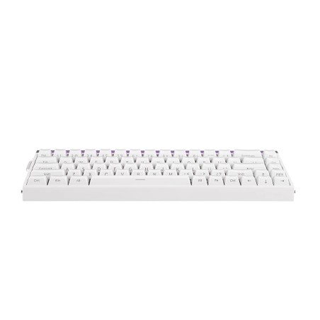 Klawiatura Gasket Hero68He White Light House Jade King Switch Rgb Aula