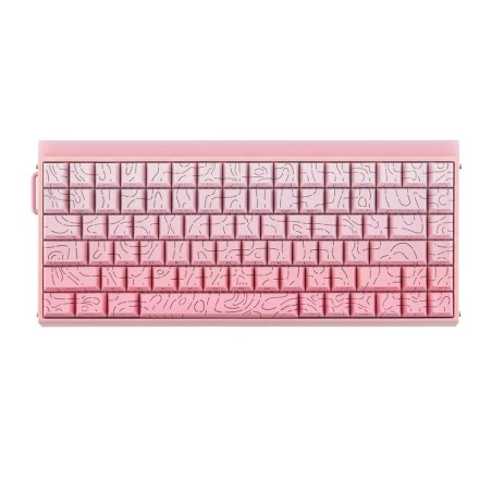 Klawiatura Gasket Hero84 He Pink+Gradient+Contour Dragon King Switch Rgb Aula