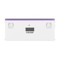 Klawiatura Gasket Hero84 He White+Purple+Gradient+Light Jadeking Switch Rgb Aula