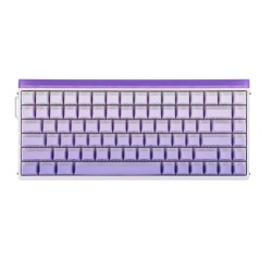 Klawiatura Gasket Hero84 He White+Purple+Gradient+Light Jadeking Switch Rgb Aula