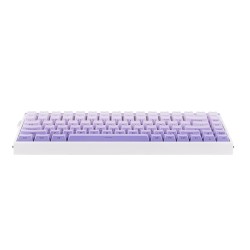 Klawiatura Gasket Hero84 He White+Purple+Gradient+Light Jadeking Switch Rgb Aula