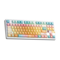 Klawiatura Gasket F87Pro V2 Orange Soda Kailh Meteorite Ice Cream Switch Rgb Aula