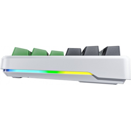 Klawiatura Gasket F87 Thunder Black Graywoodv3 Switch Rgb Aula