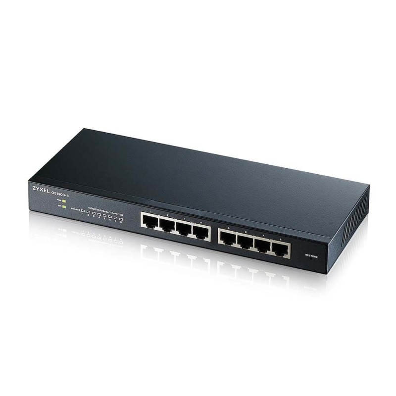 Switch Zyxel Gs1900-8 8P Managed Gigabit