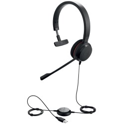 Jabra 4993-823-109 Słuchawki/Zestaw Słuchawkowy Przewodowa Opaska Na Głowę Biuro/Centrum Telefoniczne Usb Typu-A Czarny