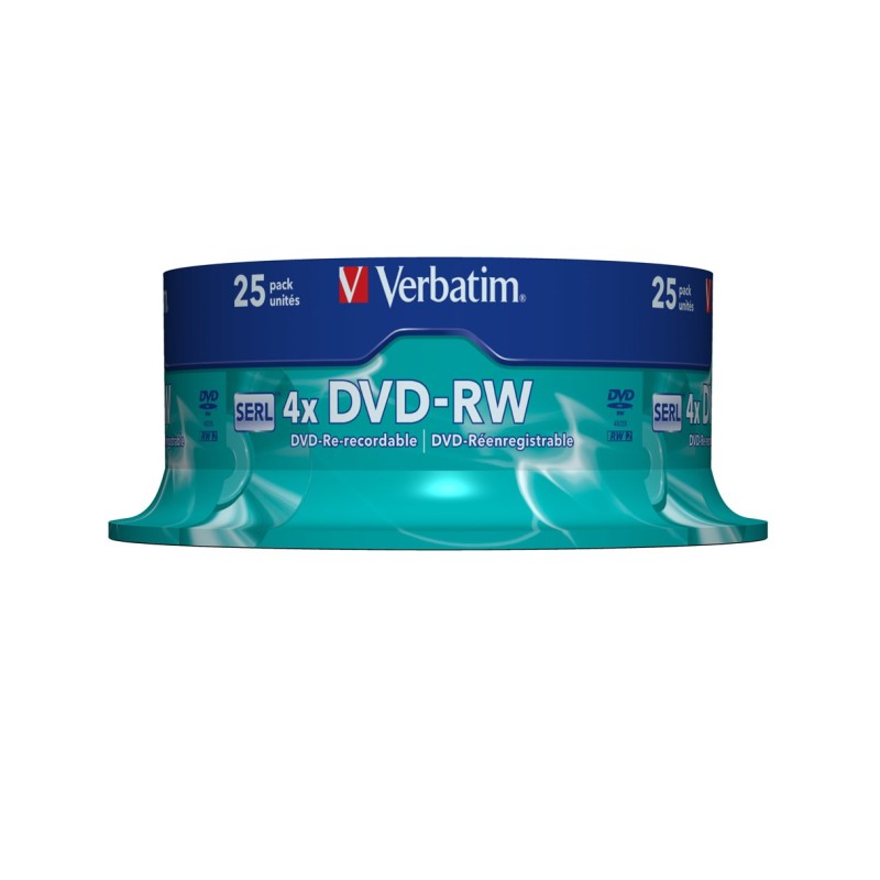 Dvd-Rw Verbatim 43639 (4,7Gb  4X  25Szt.  Cake)