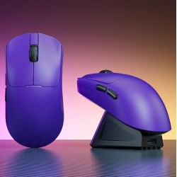 Mysz Leobog Gm3 Purple Ze Stacją Ładującą