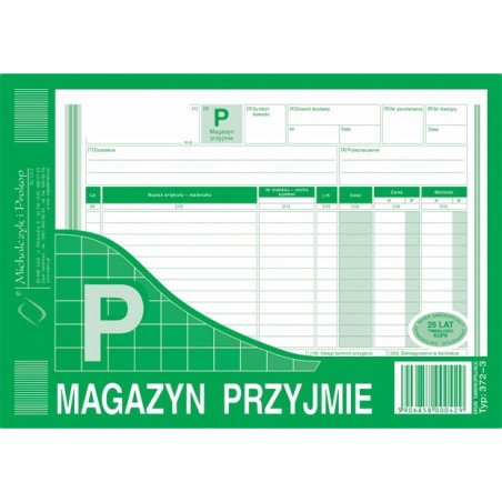 Magazyn Przyjmie A5 (Wielokopia)