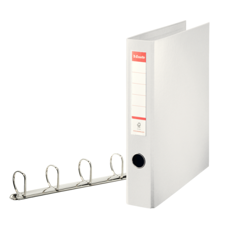 Segregator Esselte A4 Combi Z 4 Kółkami, 62 Mm, Biały, , 82400