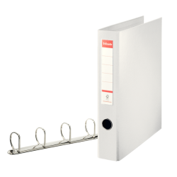 Segregator Esselte A4 Combi Z 4 Kółkami, 62 Mm, Biały, , 82400