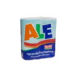 Ręcznik Papierowy Ale W Roli, 2W, 23X20Cm, 2 Rolki, 98021