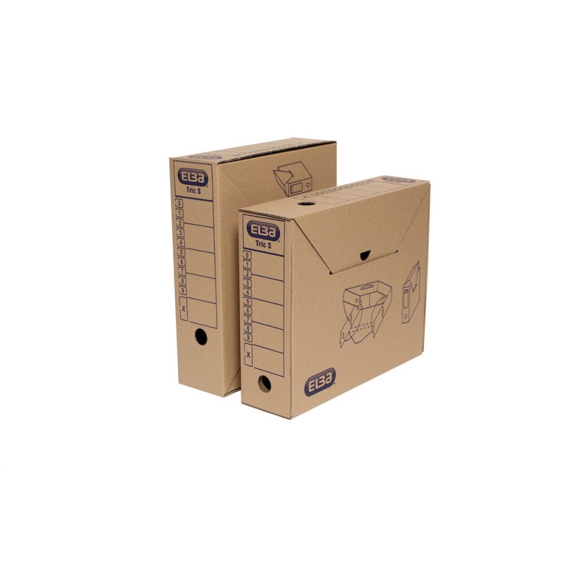 Pudło Archiwizacyjne Na Segregator I Dokumenty Tric S 9,5Cm, Elba 100552625