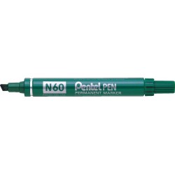 Marker Permanentny N60 Zielony Okrągła Końcówka Pentel