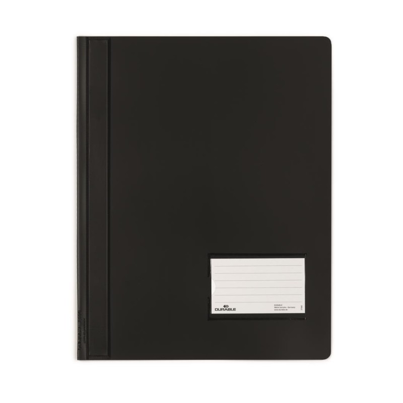 Skoroszyt Duralux Przezroczysty Czarny Durable 268001